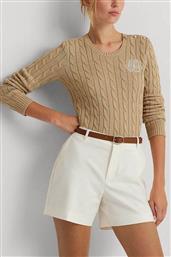Γυναικείο Μακρυμάνικο Πουλόβερ birch tan Ralph Lauren
