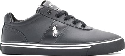 Ralph Lauren Hanford Ανδρικά Sneakers Μαύρα από το Troumpoukis