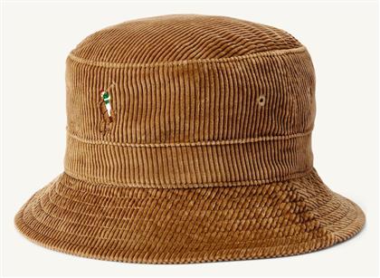 Υφασμάτινo Ανδρικό Καπέλο Στυλ Bucket Καφέ Ralph Lauren