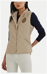Αμάνικο Μπουφάν Beige/Khaki Ralph Lauren