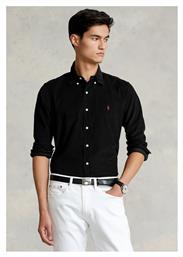 Κοτλέ Πουκάμισο Μαύρο Ralph Lauren