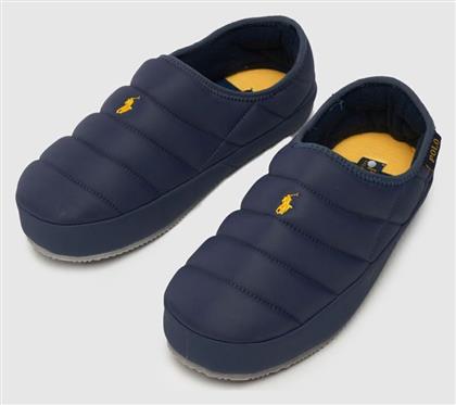 Maxson 2 Χειμερινές Ανδρικές Παντόφλες Μπλε Ralph Lauren