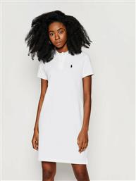 Ralph Lauren Mini Καλοκαιρινό All Day Φόρεμα Βαμβακερό Λευκό από το Modivo