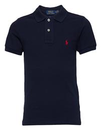 Παιδικό Καλοκαιρινό Polo Κοντομάνικο Navy Μπλε Ralph Lauren