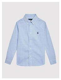 Παιδικό Μονόχρωμο Πουκάμισο Μακρυμάνικο Ralph Lauren