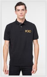 Polo T-shirt Μαύρο Ralph Lauren