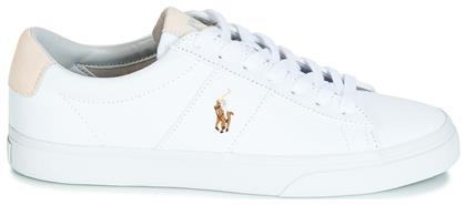 Sayer Ανδρικά Sneakers Λευκά Ralph Lauren