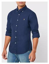 Βαμβακερό Πουκάμισο Μπλε Ralph Lauren