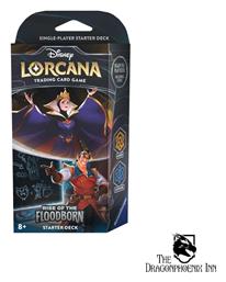 Disney Lorcana Rise Of The Floodborn The Queen & Gaston Deck Ravensburger