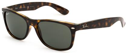 Wayfarer Γυαλιά Ηλίου με Καφέ Ταρταρούγα Κοκκάλινο Σκελετό και Καφέ Polarized Φακό RB2132 902/58 Ray Ban