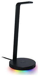 Base Station V2 Chroma Επιτραπέζια Βάση Ακουστικών με Φωτισμό LED Κάρτα ήχου και Θύρα USB Μαύρη Razer