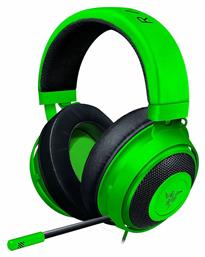 Kraken Over Ear Gaming Headset με σύνδεση 3.5mm Πράσινο Razer
