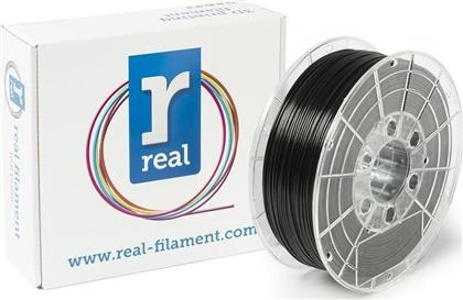 PETG 3D Printer Filament 1.75mm Μαύρο 1kg Real Filament