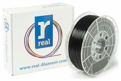 PETG 3D Printer Filament 1.75mm Μαύρο 3kg Real Filament