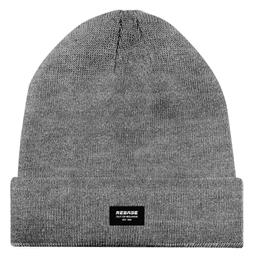 Beanie Ανδρικός Σκούφος Πλεκτός σε Γκρι χρώμα Rebase από το Cosmossport