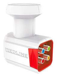 QUATTRO LNB 4 Εξόδων 0.1dB Redline