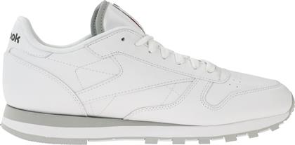Reebok Classic Leather Ανδρικά Sneakers Λευκά από το Cosmos Sport