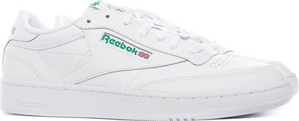Reebok Classics Club C85 Ανδρικά Sneakers Λευκά από το Factory Outlet