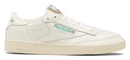 Club C 85 Vintage Γυναικεία Sneakers Chalk / Alabaster / Glen Green Reebok