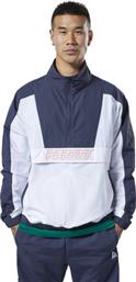 Reebok Pullover Λευκό Meet You There Woven Μπουφάν από το Zakcret Sports