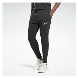 Vector Παντελόνι Φόρμας με Λάστιχο Fleece Μαύρο Reebok