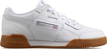 Reebok Workout Plus Unisex Sneakers Λευκά από το Outletcenter
