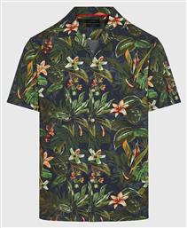 Relaxed Fit Resort Πουκάμισο Με All Over Τύπωμα - Funky Buddha