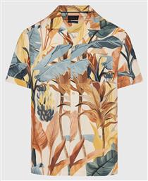 Relaxed Fit Resort Πουκάμισο Με All Over Τύπωμα - Funky Buddha