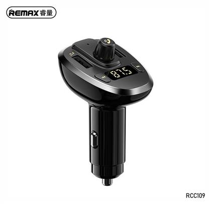 FM Transmitter Αυτοκινήτου RCC109 με USB / MicroSD / Bluetooth Remax