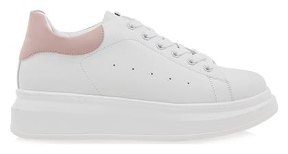 Γυναικεία Flatforms Sneakers Λευκά Renato Garini
