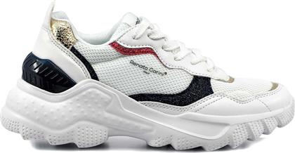 Renato Garini Γυναικεία Sneakers Λευκά από το Tsakiris Mallas