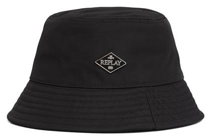 Καπέλο Bucket Μαύρο Replay
