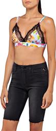 REPLAY LACE FLORAL CROP TOP ΓΥΝΑΙΚΕΙΟ ΜΠΕΖ από το Koolfly