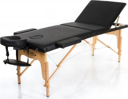 Rest Pro Κρεβάτι Μασάζ Φυσικοθεραπείας Classic 3 σε Μαύρο Χρώμα από το Trampolino