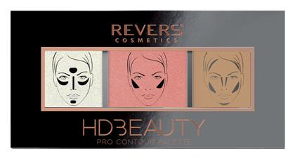 HD Beauty Pro Contour Palette 4 Revers Cosmetics