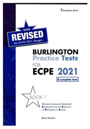 Revised Burlington Practice Tests for Ecpe 2021 Book 1 Student's Book - Burlington Books