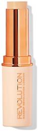 Revolution Beauty Fast Base Stick Foundation F2 6.2gr