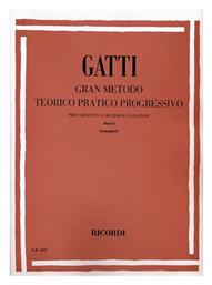 Gatti - Metodo Teorico Pratico Progressivo Vol.1 Μέθοδος Εκμάθησης για Πνευστά Ricordi