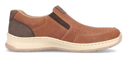 Δερμάτινα Ανδρικά Casual Παπούτσια Cognac Rieker