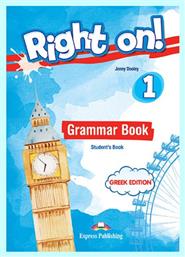 RIGHT ON ! 1 GRAMMAR (+ DIGIBOOKS APP) - Express Publishing