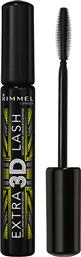 Rimmel Extra 3D Lash Mascara για Μήκος Black 8ml
