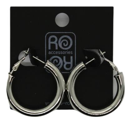 Ro-Ro Accessories Γυναικεία Σκουλαρίκια Κρίκοι από Ασήμι - Ro Ro Accessories
