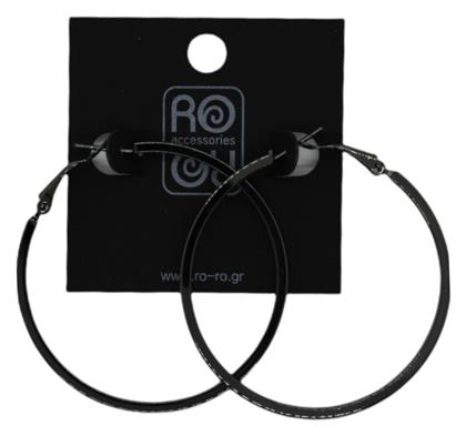 Ro-Ro Accessories Γυναικεία Σκουλαρίκια Κρίκοι από Ατσάλι - Ro Ro Accessories