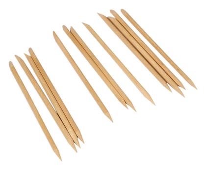 Ro-Ro Accessories Ξύλινο Σπρωχτηράκι για Πετσάκια Σετ 12 Τμχ - Ro Ro Accessories