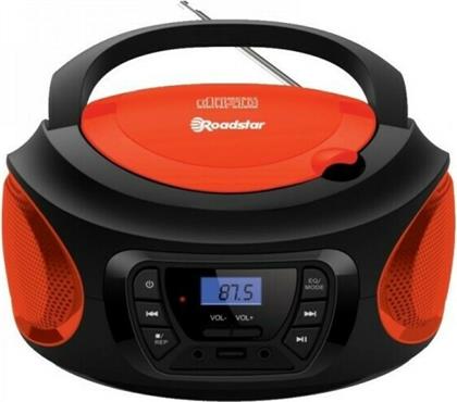 Roadstar Φορητό Ηχοσύστημα CDR-365U με CD / MP3 / USB / Ραδιόφωνο σε Κόκκινο Χρώμα από το GreekBooks