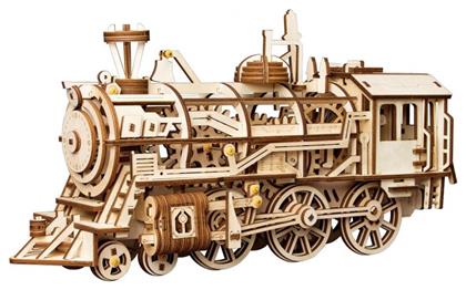 Robotime Παιχνίδι Κατασκευών Ξύλινo Locomotive 3D για Παιδιά 12+ Ετών