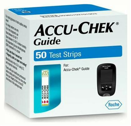 Accu Chek Guide Ταινίες Μέτρησης Σακχάρου 50τμχ Roche