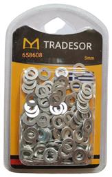Ροδέλα Στενή για Βίδα M5mm 50τμχ Σετ - Tradesor