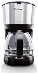 Καφετιέρα Φίλτρου 750W Silver Rohnson
