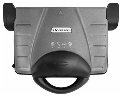R-2330 2000W για 2 Τοστ Γκρι Rohnson